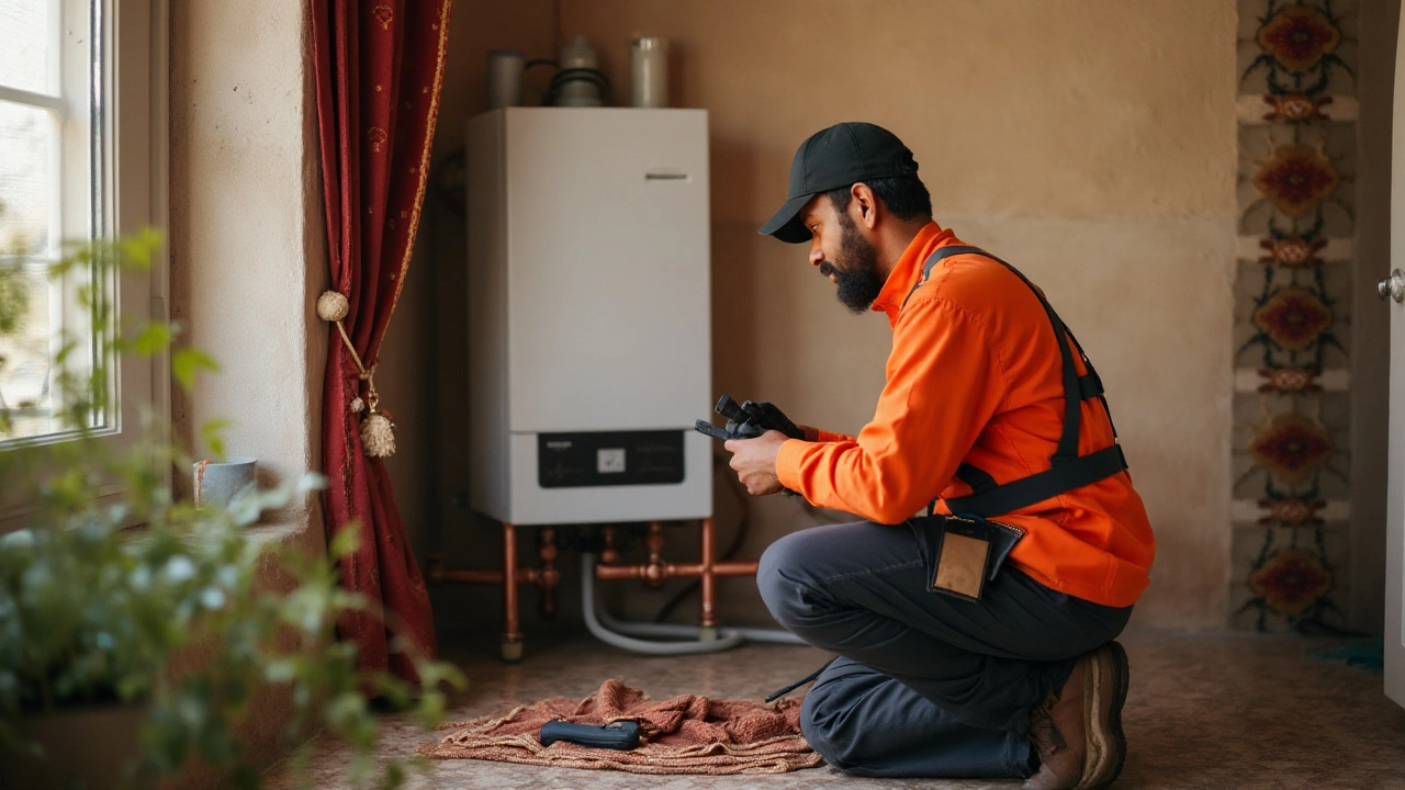 First Steps in Responding to a Broken Boiler